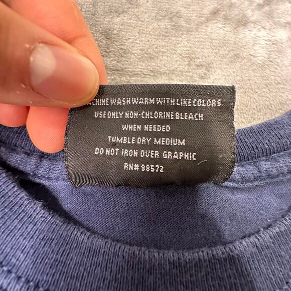 Vintage Y2K G.I.JOE “A Real American Hero” Steve & Barry’s Navy Graphic Tshirt S - Picture 4 of 6